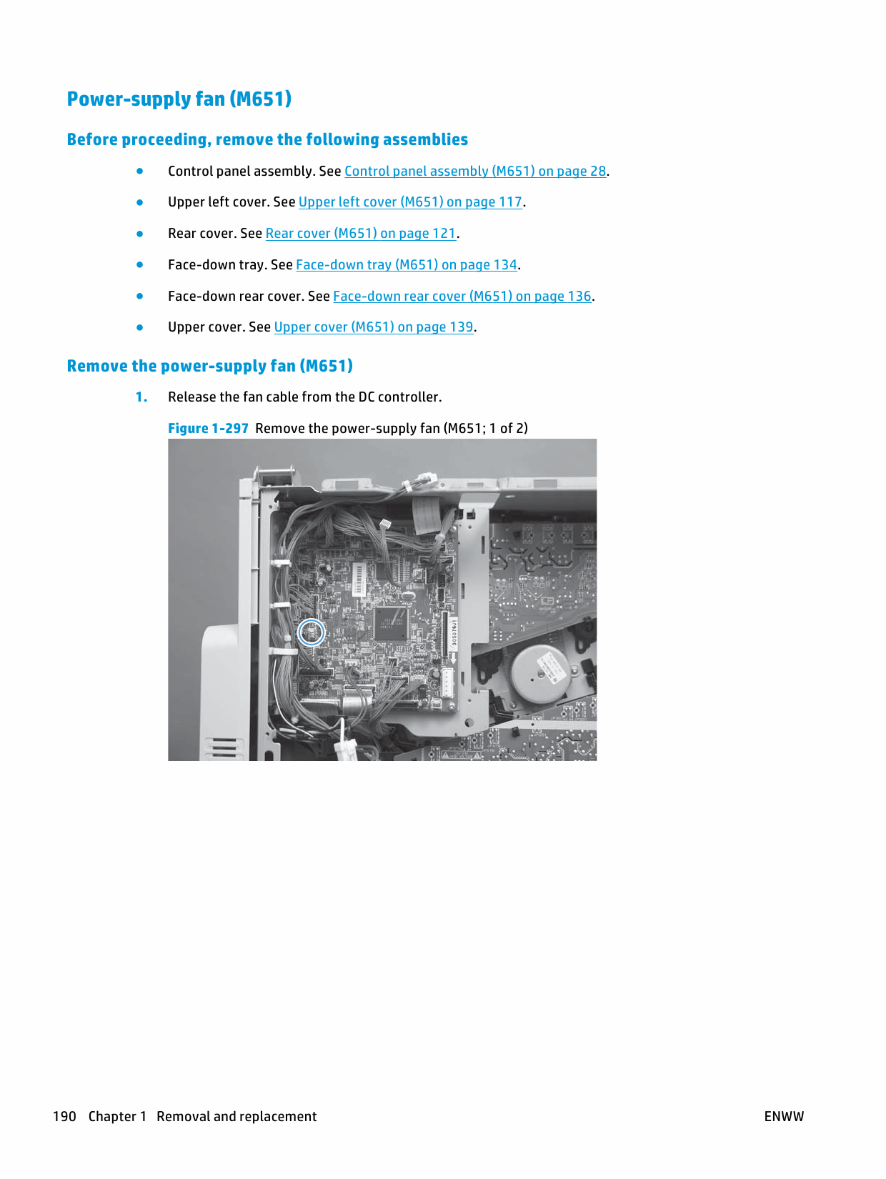 HP LaserJet Enterprise-Color M651 M680-MFP Parts and Repair Manual PDF download-4